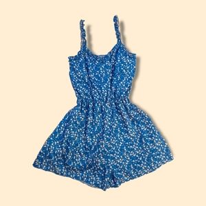 ditzy blue romper playsuit